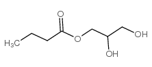 丁酸甘星空app酯结构式