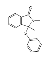 N-methyl-3-methyl-3-phenylthiophthalimidine Structure