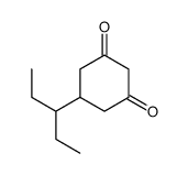 5-pentan-3-ylcyclohexane-1,3-dione结构式