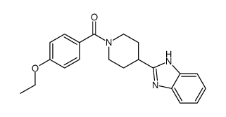 Piperidine, 4-(1H-benzimidazol-2-yl)-1-(4-ethoxybenzoyl)- (9CI)结构式