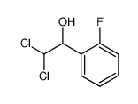 o-Fluorphenyl-dichlormethyl-carbinol结构式