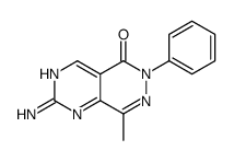 2-amino-8-methyl-6-phenylpyrimido[4,5-d]pyridazin-5-one Structure