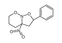 (2S,3aS)-3a-nitro-2-phenyl-3,4,5,6-tetrahydro-2H-[1,2]oxazolo[2,3-b]oxazine Structure