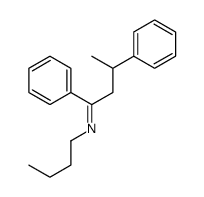 N-butyl-1,3-diphenylbutan-1-imine Structure