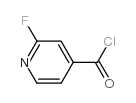 4-Pyridinecarbonyl chloride, 2-fluoro- (9CI) Structure