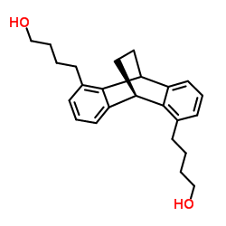 9,10-Ethanoanthracene-1,5-dibutanol,9,10-dihydro-,(9R)结构式