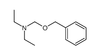 N-ethyl-N-(phenylmethoxymethyl)ethanamine结构式