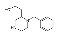 2-(1-苄基哌嗪-2-基)乙醇结构式