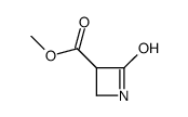 3-Azetidinecarboxylic acid, 2-oxo-, methyl ester (9CI)结构式