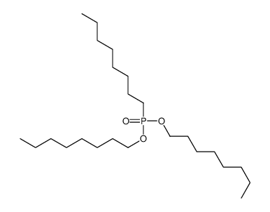 1-[octoxy(octyl)phosphoryl]oxyoctane Structure