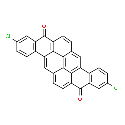 2,10-Dichloro-8,16-pyranthrenedione结构式