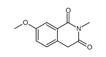 4-methoxy-N-methylhomophthalimide Structure