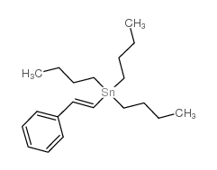 tributyl(phenylethenyl)tin structure