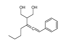 2-(1-phenylhepta-1,2-dien-3-yl)propane-1,3-diol结构式