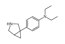 4-(3-azabicyclo[3.1.0]hexan-1-yl)-N,N-diethylaniline Structure