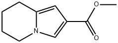 methyl5,6,7,8-tetrahydroindolizine-2-carboxylate structure