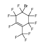 5-bromo-1,3,3,4,4,5,6,6-octafluoro-2-(trifluoromethyl)cyclohexene Structure