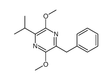 2-benzyl-3,6-dimethoxy-5-propan-2-ylpyrazine Structure