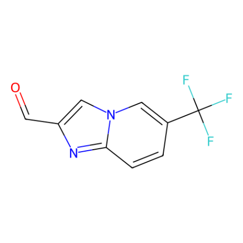 IMidazo[1,2-a]pyridine-2-carboxaldehyde, 6-(trifluoromethyl)- structure