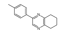 2-(4-methylphenyl)-5,6,7,8-tetrahydroquinoxaline结构式