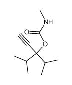 Carbamic acid, methyl-, 1,1-diisopropyl-2-propynyl ester (6CI) picture