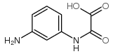 Acetic acid,2-[(3-aminophenyl)amino]-2-oxo- Structure