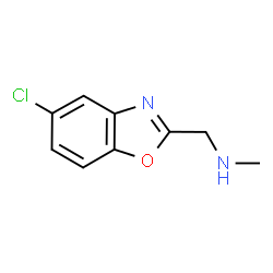 (5-chloro-1,3-benzoxazol-2-yl)-N-methylmethanamine结构式