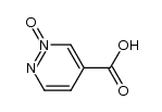 4-pyridazine-carboxylic acid-2-oxide Structure