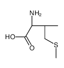 Valine,4-(methylthio)-,(R*,S*)- (9CI) structure