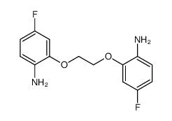 2,2'-(ethane-1,2-diylbis(oxy))bis(4-fluoroaniline) Structure