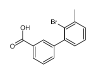 2-Bromo-3-methylbiphenyl-3-carboxylic acid Structure