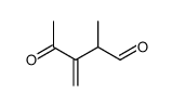 Pentanal, 2-methyl-3-methylene-4-oxo- (9CI)结构式