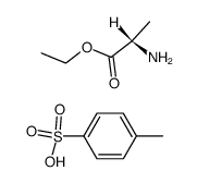 (S)-1-(ethyloxy)-1-oxopropan-2-aminium p-toluenesulfonate Structure