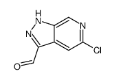 5-chloro-2H-pyrazolo[3,4-c]pyridine-3-carbaldehyde Structure