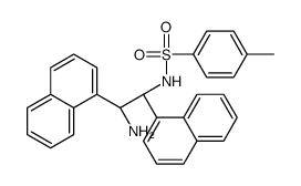 (1S,2S)-N-p-Tosyl-1,2-di(1-naphthyl)ethylenediamine结构式