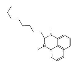 1,3-dimethyl-2-octyl-2H-perimidine Structure