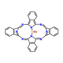 Oxyvanadium phthalocyanine Structure