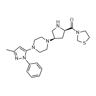 Teneligliptin (2R,4R)-Isomer structure