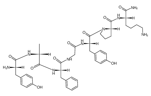 (Lys7)-Dermorphin acetate salt Structure