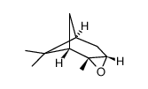 [1S-(1alpha,2alpha,4alpha,6alpha)]-2,2,7-trimethyl-3-oxatricyclo[4.1.1.02,4]octane结构式