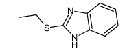 2-(乙基硫代)-1H-苯并咪唑结构式