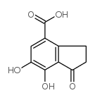 6,7-二羟基-1-氧代-2,3-二氢-1H-茚-4-羧酸图片