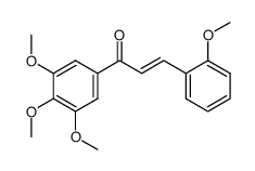 (E)-3-(2-methoxyphenyl)-1-(3,4,5-trimethoxyphenyl)prop-2-en-1-one Structure