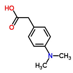 4-(dimethylamino)phenylacetic acid structure