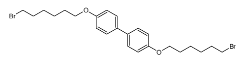 1-(6-bromohexoxy)-4-[4-(6-bromohexoxy)phenyl]benzene结构式