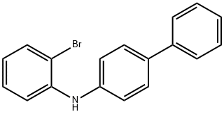 N-(2-bromophenyl)-[1,1'-biphenyl]-4-amine结构式