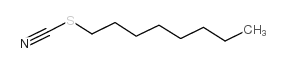 Thiocyanic acid, octylester structure