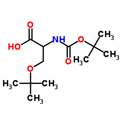 O-(2-Methyl-2-propanyl)-N-{[(2-methyl-2-propanyl)oxy]carbonyl}serine图片