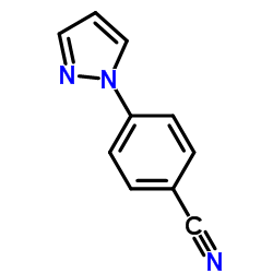 4-(1H-Pyrazol-1-yl)benzonitrile Structure