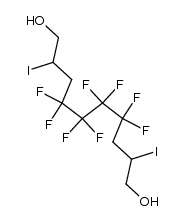 2,9-Diiodo-4,4,5,5,6,6,7,7-octafluorodecane-1,10-diol Structure